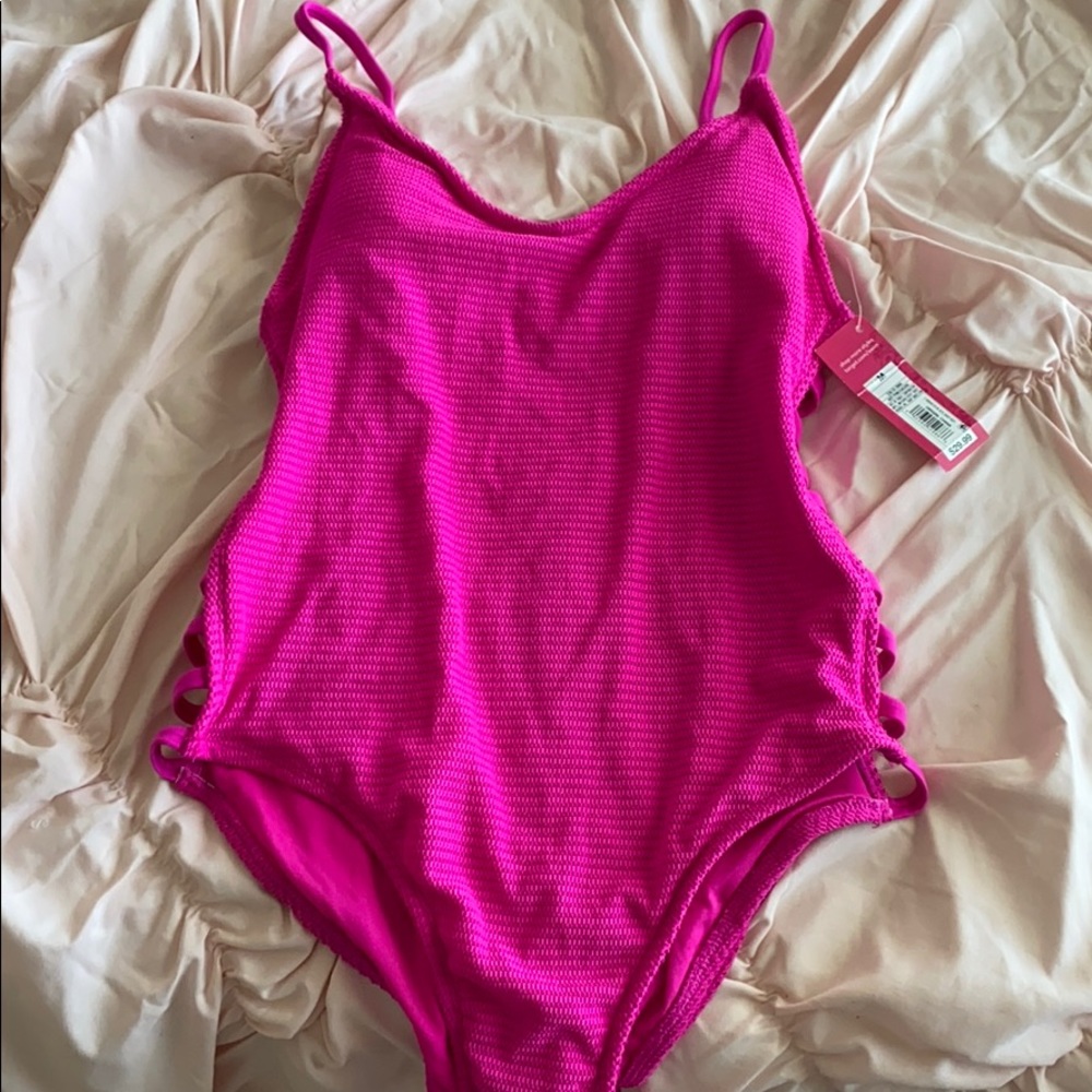 Hot Pink Swimsuit